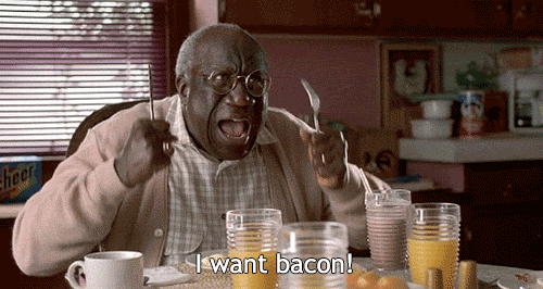 i want bacon gif
